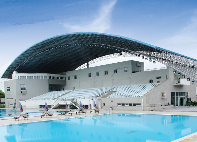 莱西游泳馆网架